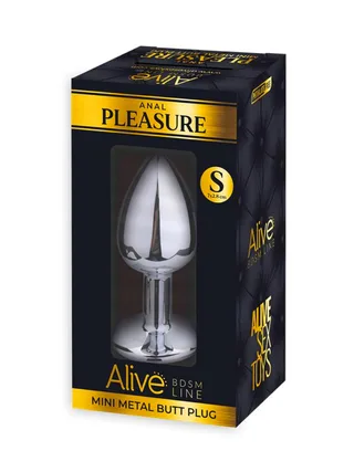 Adrien Lastic Metal Anal Plug S - Black