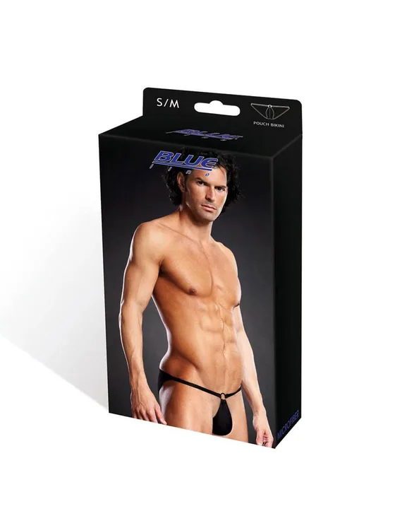BlueLine | Mens Pouch Bikini Brief : S/M - Black