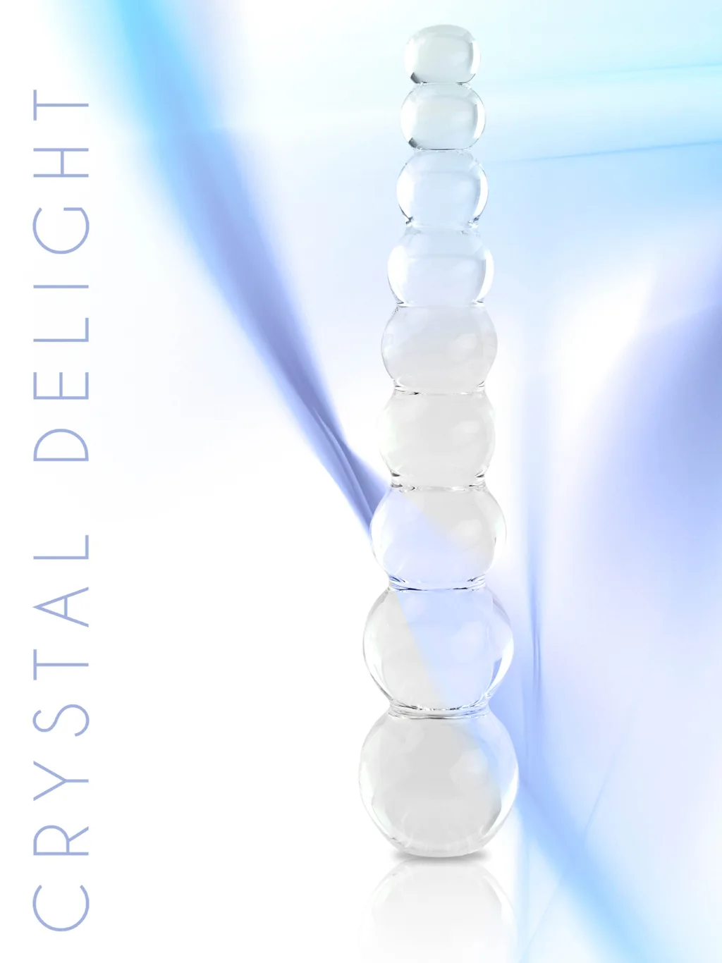 Feelztoys Glazzz Glass Dildo - Crystal Delight