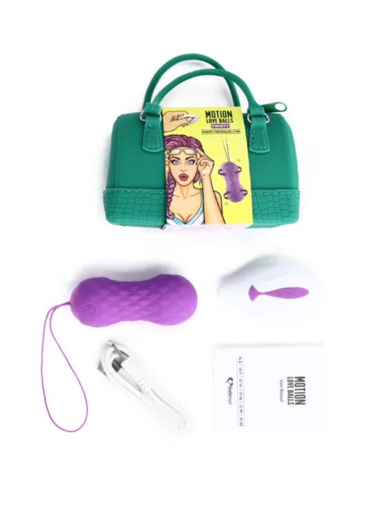 FeelzToys | Motion Love Balls Twisty : Purple