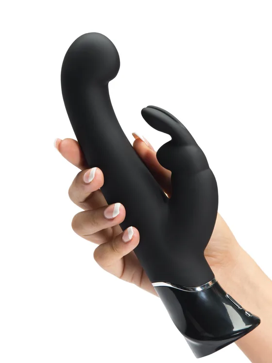 Fifty Shades | Greedy Girl G-Spot Rabbit Vibrator : Black