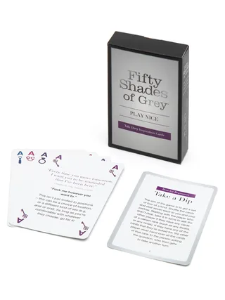 Fifty Shades Play Nice Talk Dirty Card Game