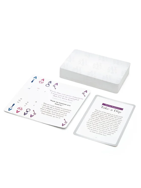Fifty Shades Play Nice Talk Dirty Card Game
