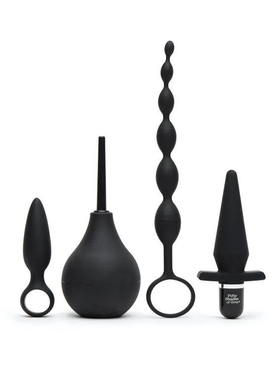 Fifty Shades Pleasure Overload Take It Slow Kit (4 Piece)