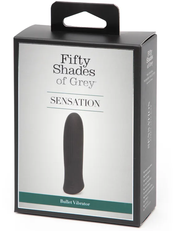 Fifty Shades | Sensation Rechargeable Bullet Vibrator : Black
