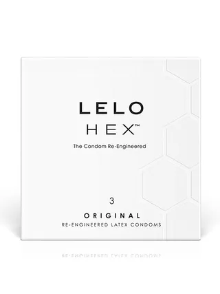 Lelo Hex Condoms - 3 Pack