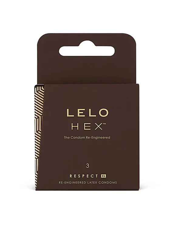Lelo Hex Condoms Respect XL 3  Pack