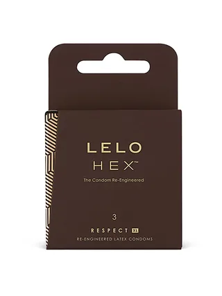 Lelo Hex Condoms Respect XL 3  Pack
