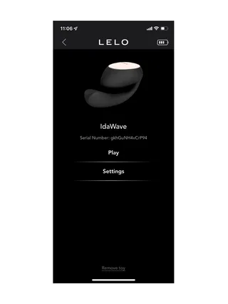 Lelo Ida Wave - Black