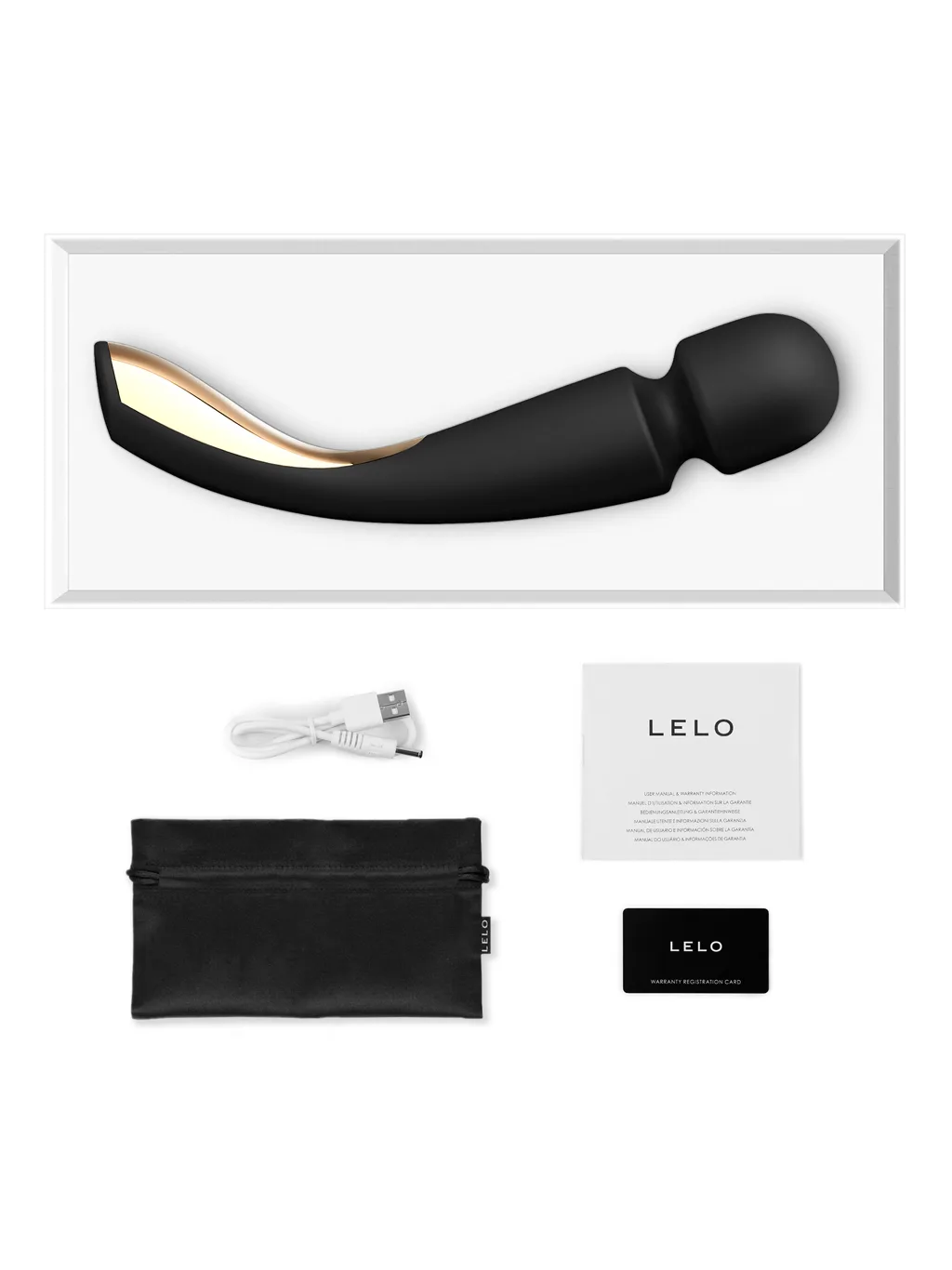 Lelo Smart Wand 2 Medium - Black