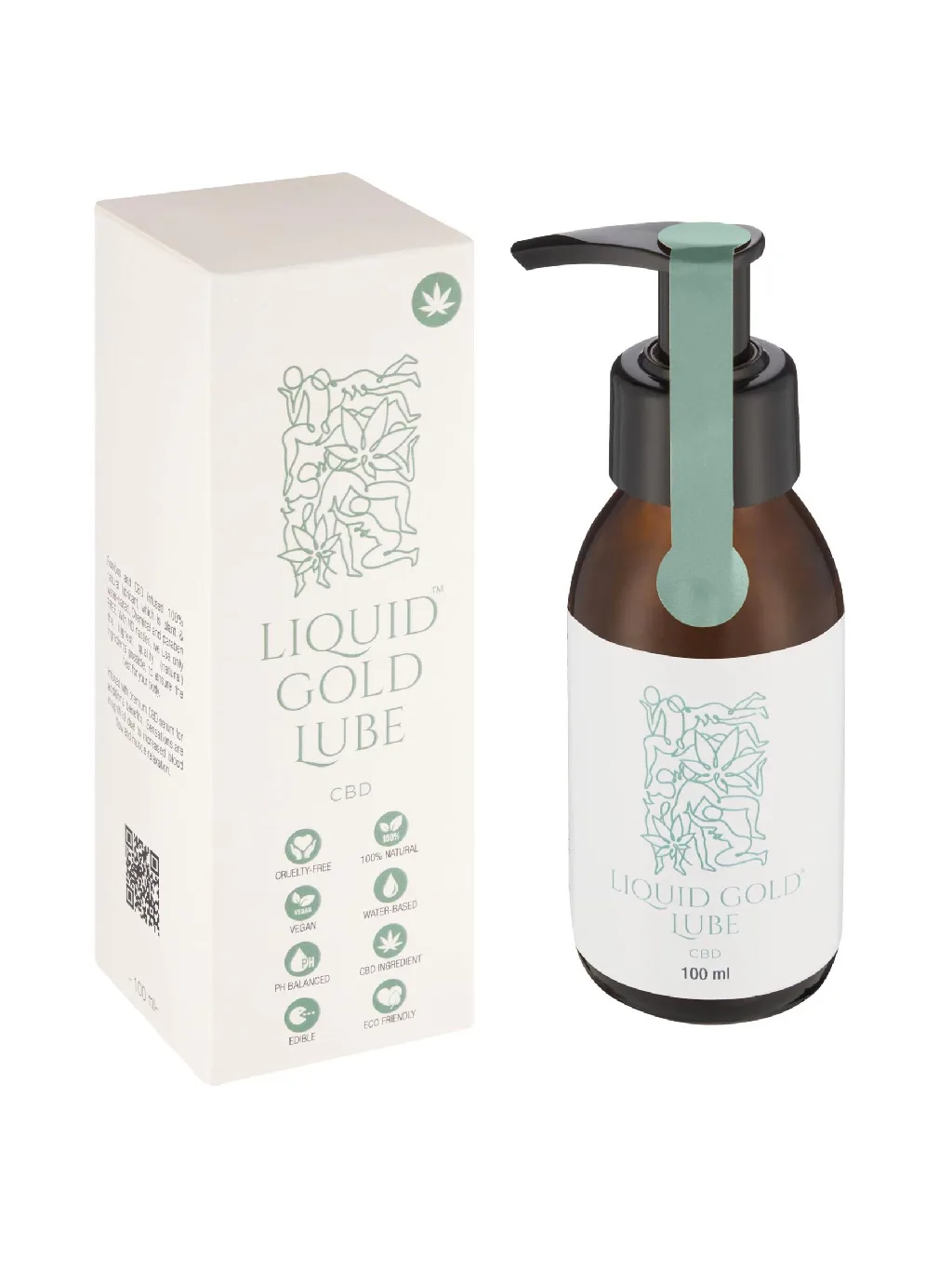 Liquid Gold Lube | CBD Lubricant - 100ml