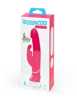 Lovehoney Happy Rabbit Dual Density Vibrator - Pink