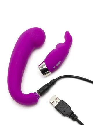 Lovehoney Happy Rabbit G-Spot Clitoral Curve Mini Vibe