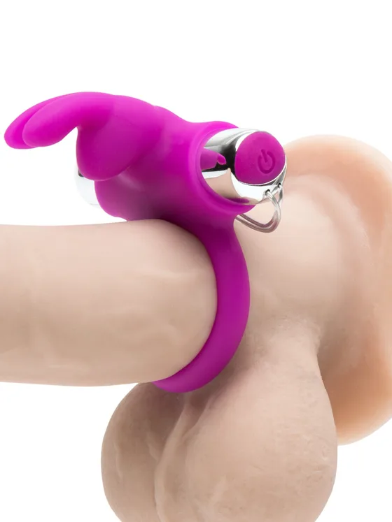 Lovehoney Happy Rabbit | Remote Control Cock Ring : Black
