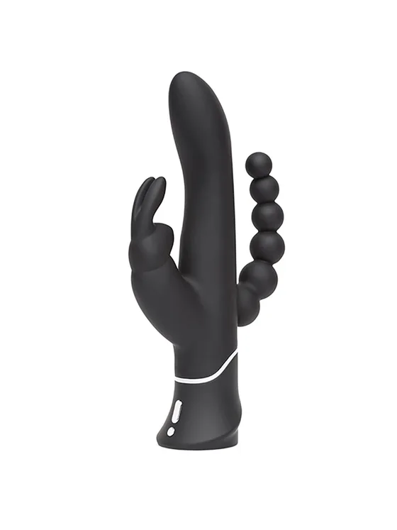 Lovehoney Happy Rabbit | Triple Curve : Black