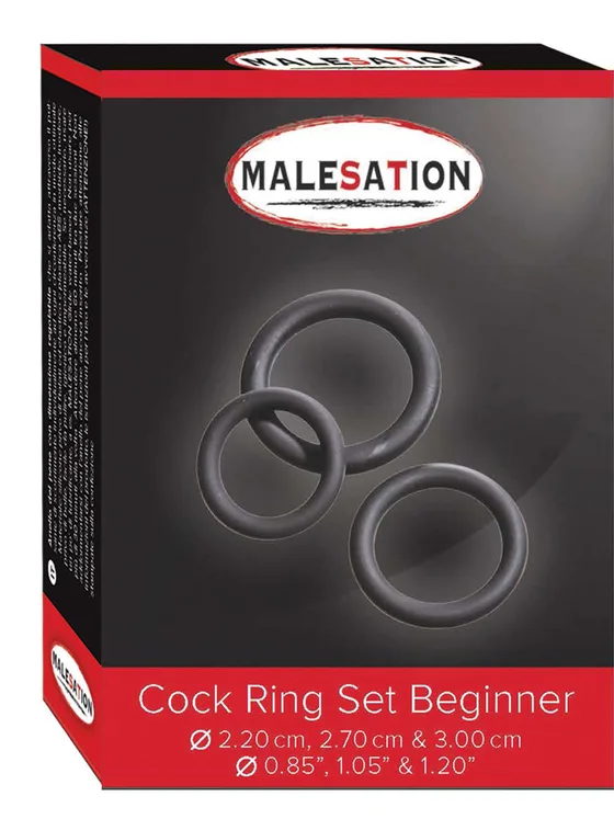 Malesation | Cock Ring Beginner Set