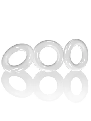 Oxballs | Willy Rings 3 Pack - Clear
