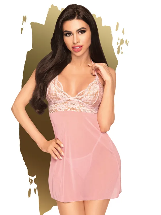 Penthouse | Bedtime Story Chemise : M-L - Rose