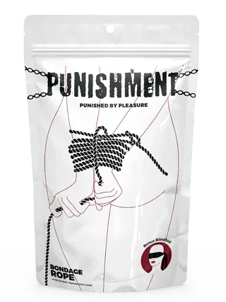 Punishment | Bondage Rope - Black