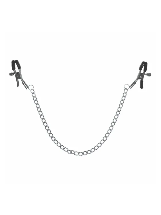 Sex and Mischief Chained Nipple Clamps