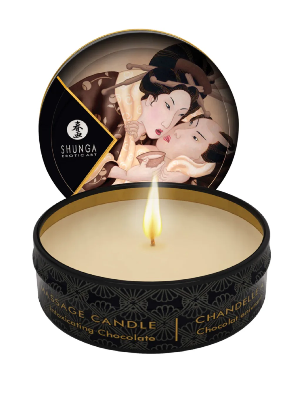 Shunga | Massage Candles | 6pcs : Chocolate