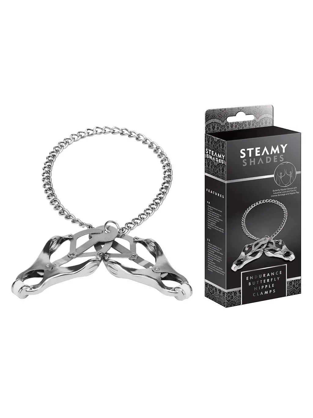 Steamy Shades | Butterfly Nipple Clamps