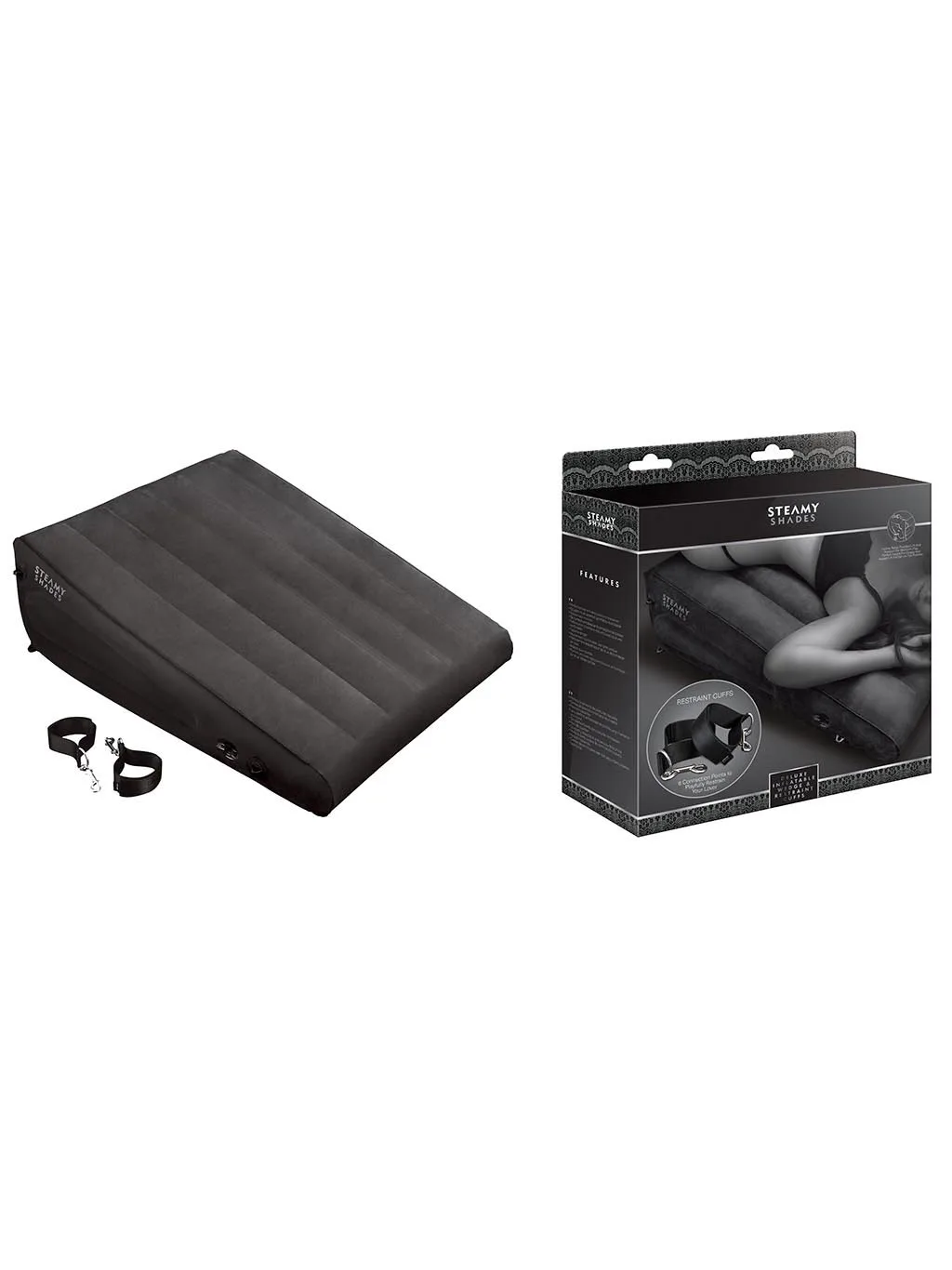 Steamy Shades | Deluxe Inflatable Wedge & Cuffs