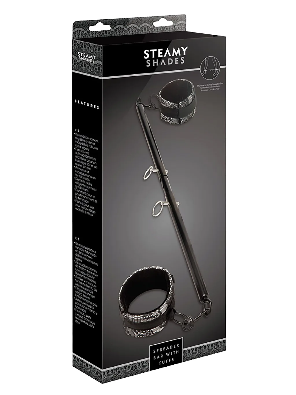 Steamy Shades | Spreader Bar with Cuffs