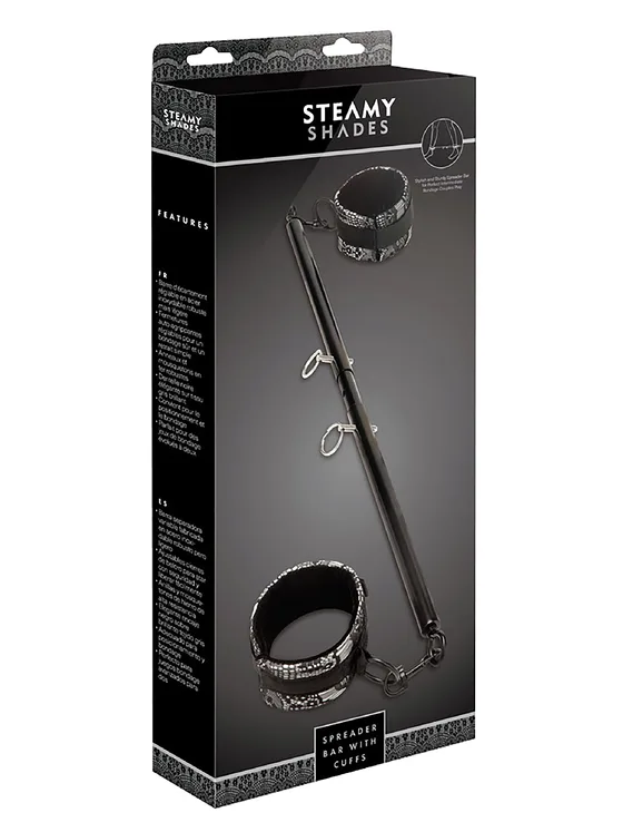Steamy Shades | Spreader Bar with Cuffs